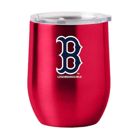Logo Brands Boston Red Sox Red 16oz Gameday Stainless Curved Beverage 505-S16CB-1A